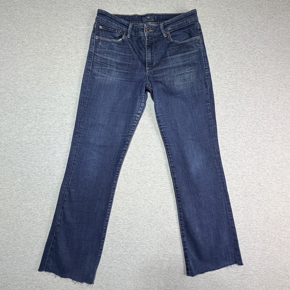 Lucky Brand Jeans Womans Size 10/30 Blue Denim Pants Sweet Boot Cut Ankle Ladies